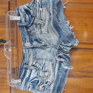 Distressed Cut off Shorts